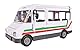 Simba 109251073 - Feuerwehrmann Sam Trevors Bus, mit Trevor Figur, mit Crashfunktion, Türen und Dach zum Öffnen, 21cm, für Kinder ab 3 Jahren