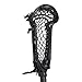 STX Lacrosse Axxis Strung Draw Head with Crux Mesh Pro Pocket, Black