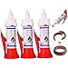 3Pcs Welding Glue 50g Repair Welding High Strength Oily Glue Quick Dry Strong Adhesive for Wooden Furniture Shoe Cup & More Home Tools