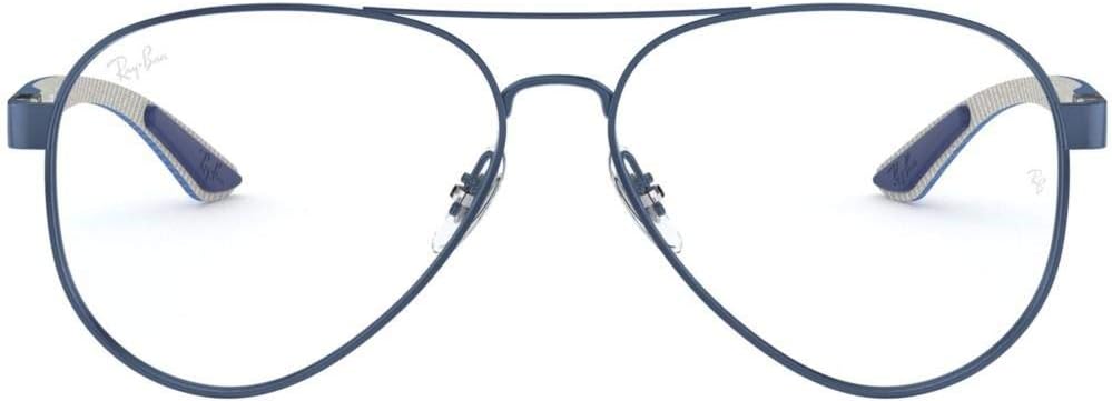 Ray-Ban Men's Rx8420 Square Prescription Eyeglass Frames