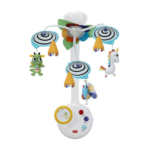 Tiny Love Mobile bébé 2 en 1, Mobile Musical Lit Bébé, 0 Mois+, Boîte à Musique Portable,...