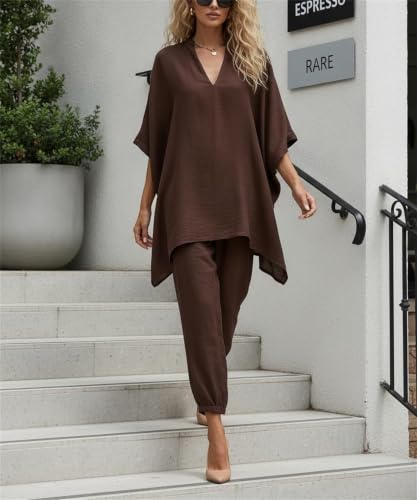 Conjunto de mujer de algodón y lino premium con caída elegante y máxima suavidad natural 6