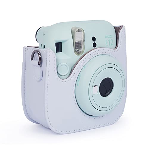 Funda protectora para cámara Instax Mini 12 Clay White miniatura 4