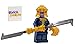 LEGO Superheroes: Thanos Minifigure with Infinity Sword and Blue Cape