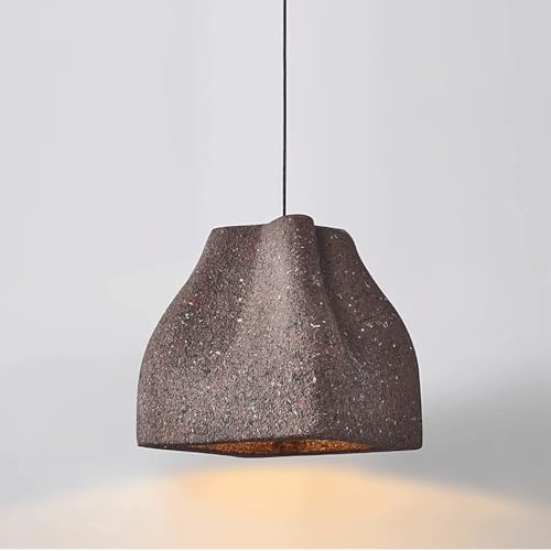 Suspension Wabi Sabi pour restaurant lustre design éolien crème de bar