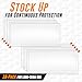 Mutt Tools 10 Pack Clear Welding Lens 2x4.25 - Premium 0.04