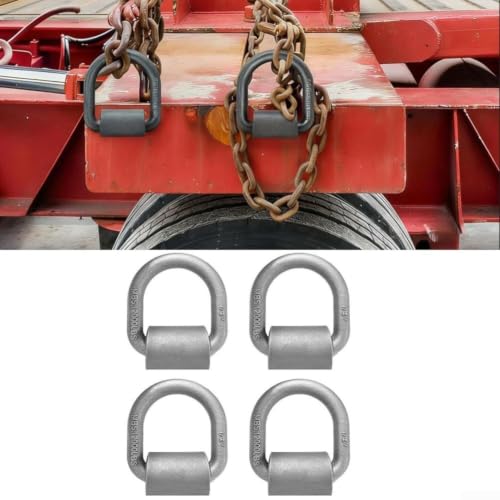 Anillo en D de 1/2" contra roturas: anclaje de seguridad para carga de camiones 5