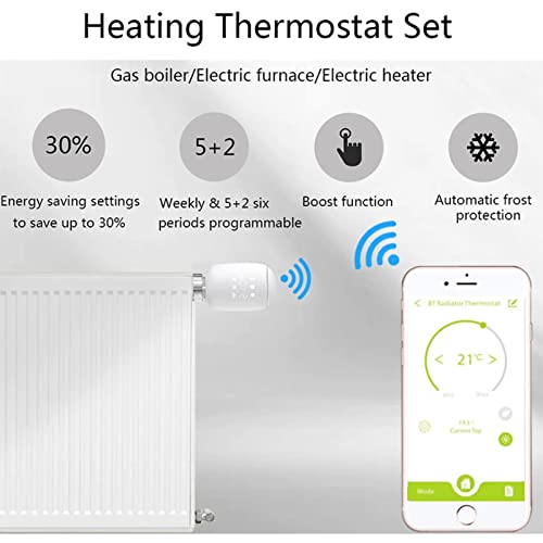 Termostatos Domésticos,Controle de Voz Wi-Fi Smart Termostato - Termostato inteligente com controle