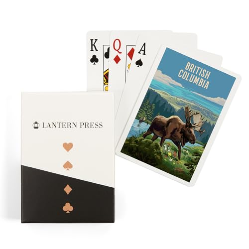 Lantern Press British Columbia, 52 cartas de póker