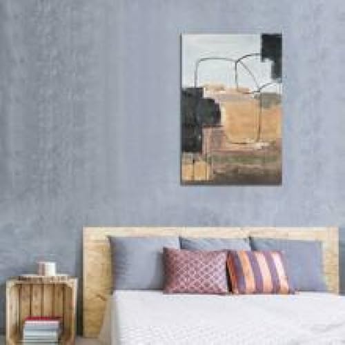 Impression sur toile texturée moderne et affiche de décoration murale 80x120 - 2
