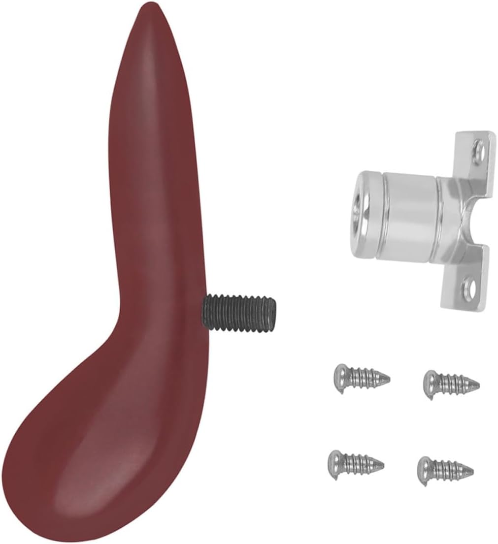 UPKOCH Bassoon Thumb Support Pad with Detachable Silver-plated Base and Screws Ergonomic Finger Rest Holder for Bassoon Players Relieving Thumb Pressure During Practice and Performance