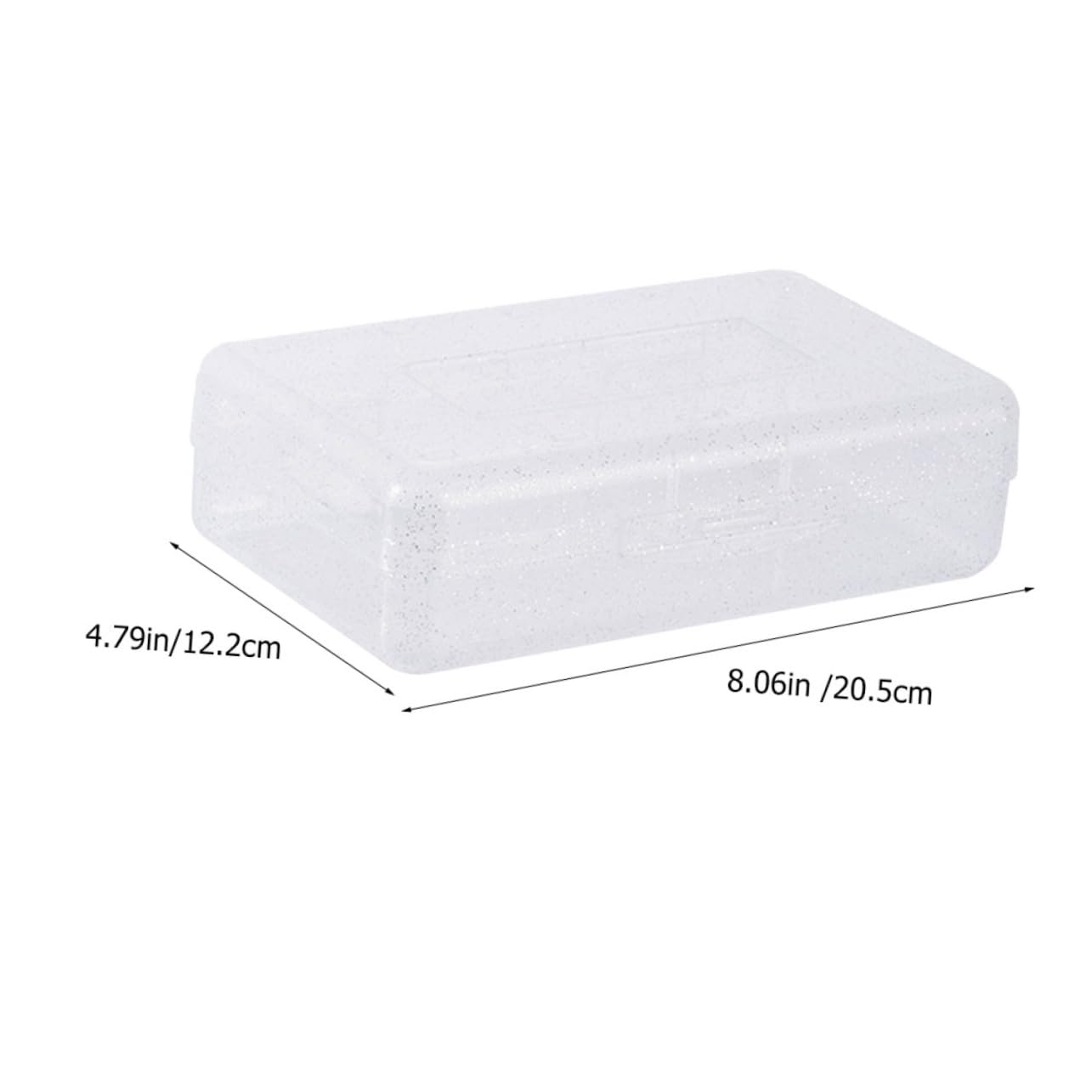 Hohopeti 6piezas Caja De Almacenamiento Transparente De Plástico Organizador De Material Escolar Contenedor Apilable para Lápices y Utensilios De Escritura para Estudiantes y Profesores