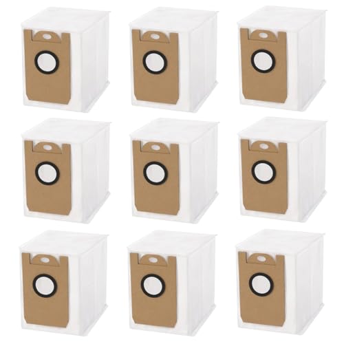 Image of Chuancheng 9 Pack Vacuum Bags Replacement for Tikom L8000 Plus /Medion X20 SW+ MD 11415 Vacuum Cleaner, Dust Bag Collecting Bags Accessory Sets