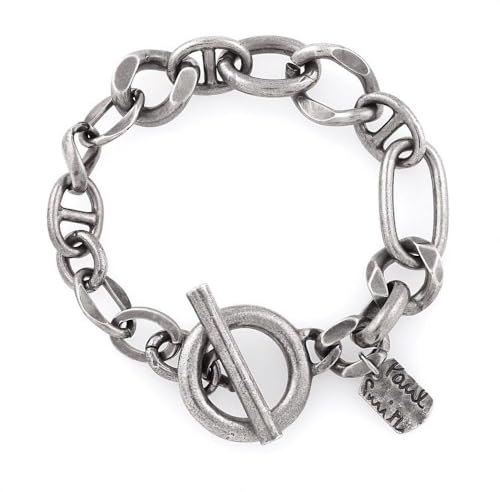 Paul Smith ポールスミス マンテル ブレスレット Crazy Chain バングル チェーン メンズ シルバーカラー 日本製 純正