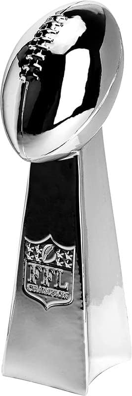Spire Designs Fantasy Football Trophy - Chrome Replica