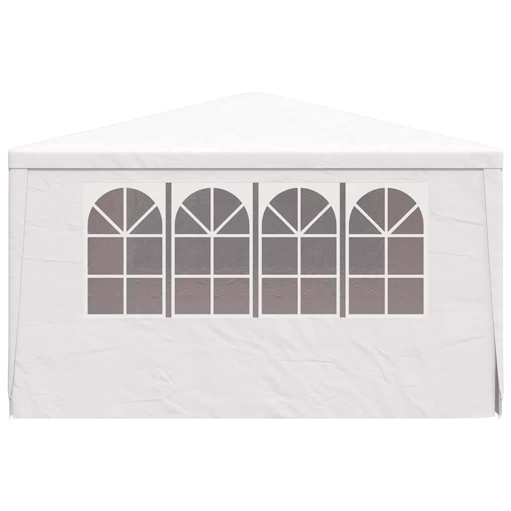 Carpa de jardín al aire libre con paredes laterales (4 x 4 m, 90 g/m², pabellón para camping, boda, fiesta, mercado, playa