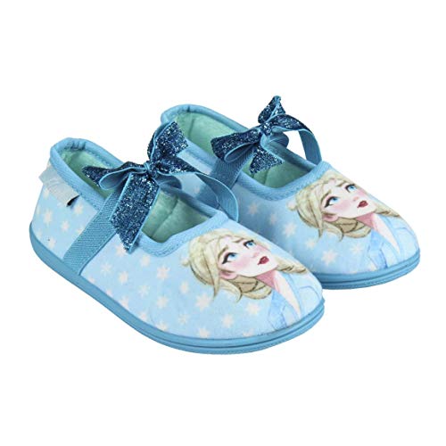 Artesania Cerda Zapatillas De Casa Bailarina Frozen 2, Niñas, Azul (Azul C37), 29 EU