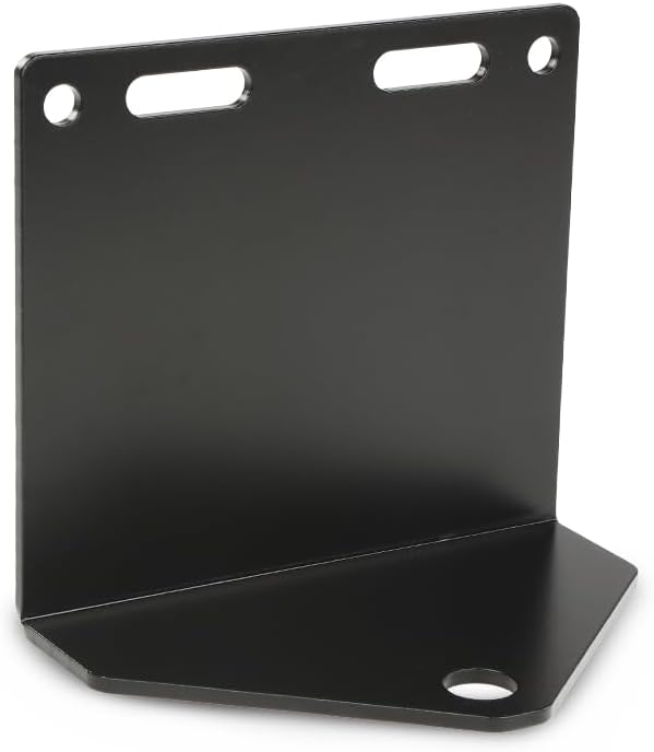 CNNELL 6" Drop Down Hitch Rear Hitch Bracket Universal Fit Many Zero Turn Mowers Compatible with 3", 4", 5" and 6" Mounting Hole Centers Heavy Duty Steel