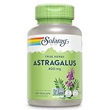 SOLARAY Astragalus Root 400mg – Traditional Herbal Support - Non-GMO, Vegan & Lab Verified - 180 Servings, 180 VegCaps