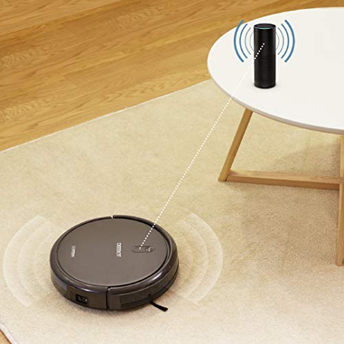 Image of ECOVACS DEEBOT N79S Robotic Vacuum Cleaner with Max Power Suction, Upto 110 Min Runtime, Hard Floors and Carpets, Works with Alexa, App Controls, Self-Charging, Quiet
