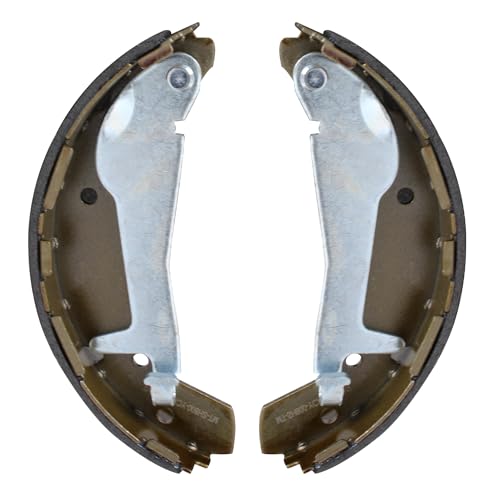 Image of Detroit Axle - Rear Brake Shoes for 09-11 Chevrolet Cobalt HHR Pontiac G5 | 03-06 Chrysler Sebring Dodge Stratus Replacement Semi-metallic Brake Shoes