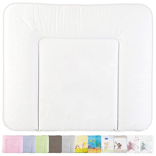 Rotho Wickelauflage 72x85 cm weiß PVC Wickelauflage mit erhöhtem Rand...