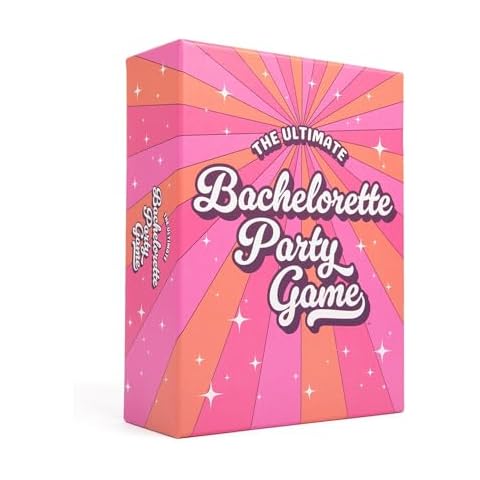 DSS Games The Ultimate Bachelorette Party Game | Card Games with 150 Prompt Cards | Party Card Game for Girls Night Out, Bachelorette Party, & Bridal Shower | Ages 17 Up Cover