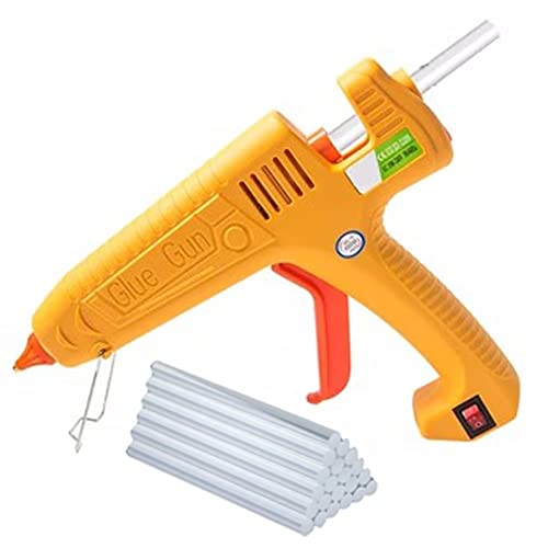 Cbuqb Glue Gun 400W Constant Temperature Kit Diy Crafting For Holiday Greeting Card Packaging Design Home Repairs Glue Gun For Crafts Hot Glue Gun With 10 Hot Glue Sticks #TOP1