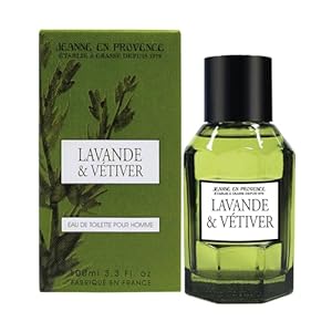 JEANNE EN PROVENCE – Eau De Toilette Homme – Parfum Lavande Et Vétiver – Ingrédients D&rsquo;Origine Naturelle – Fabriqué En France – Flacon 100 ml