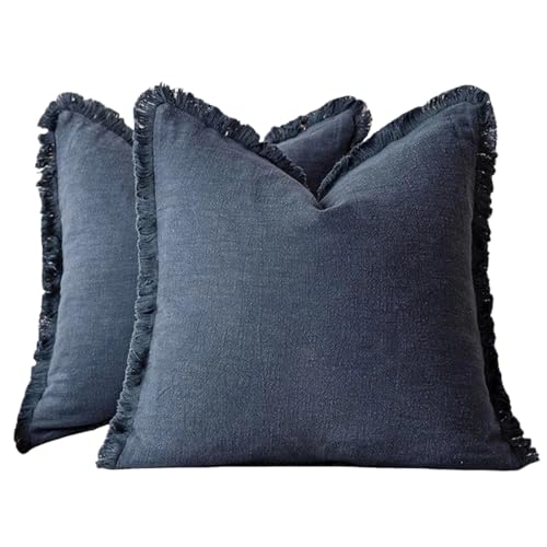 NQVGSDEPD Bohemian Cotton Tassel Pillow Cover