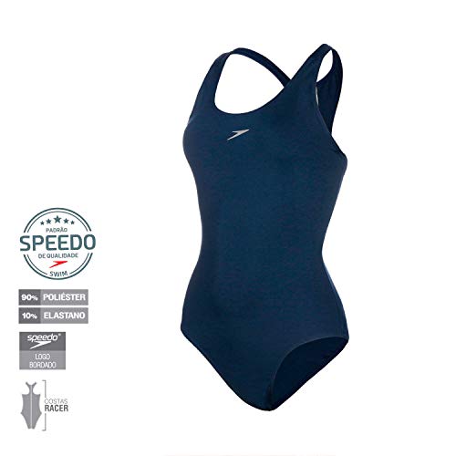 Speedo Maillot Essence Mulheres Gg Azul
