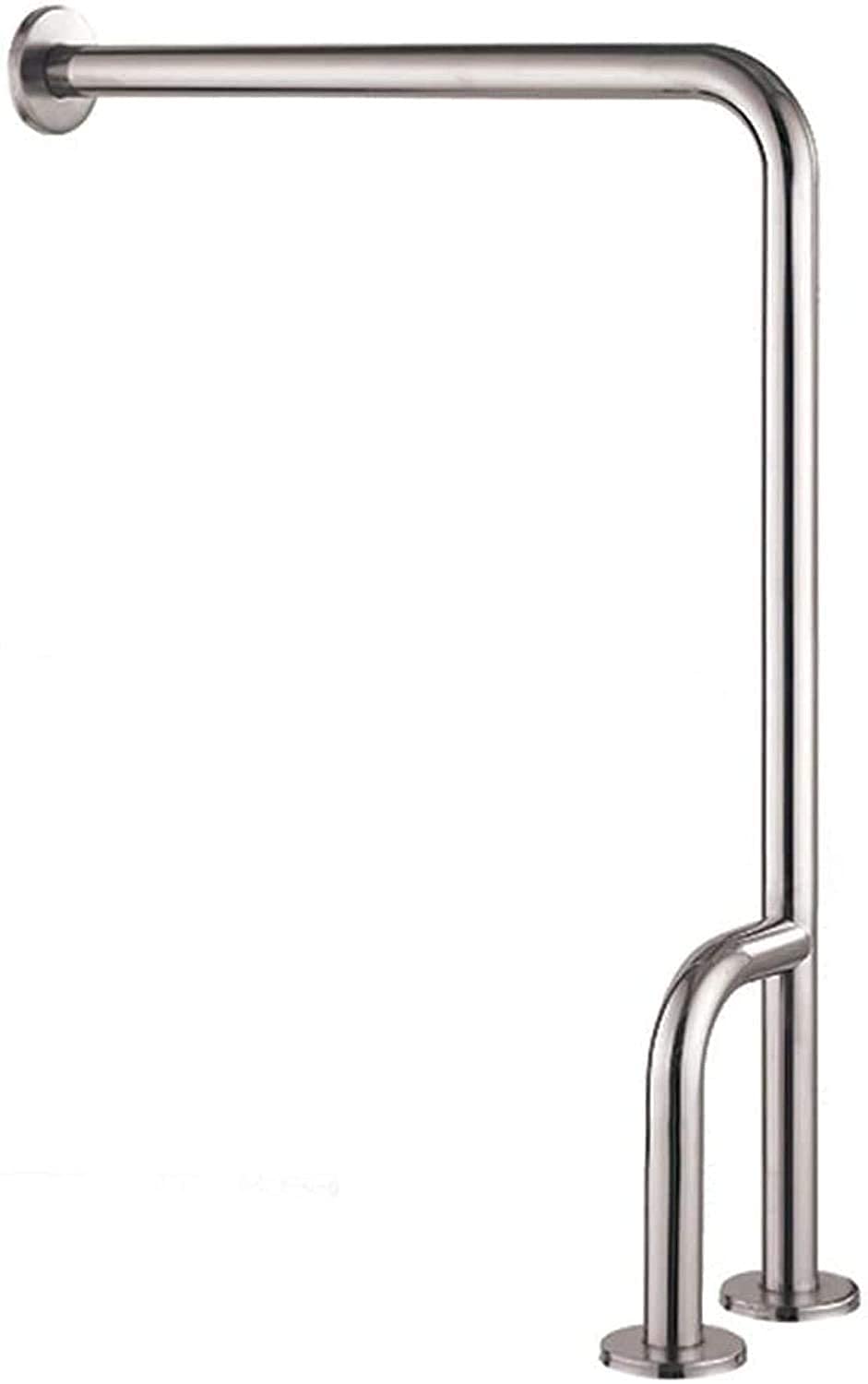 Grab Bars Łazienka Uchwyt Antypoślizgowy Wanna Poręcz Uchwyt Senior Balance Assist Toaleta Bezpieczeństwo Poręcz Uchwyt w kształcie litery L Ochrona bezpieczeństwa Akcesoria łazienkowe, po lewej stronie