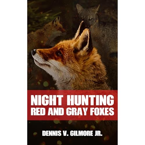 Night Hunting Red And Gray Foxes Audiolibro Por Dennis V Gilmore Jr arte de portada