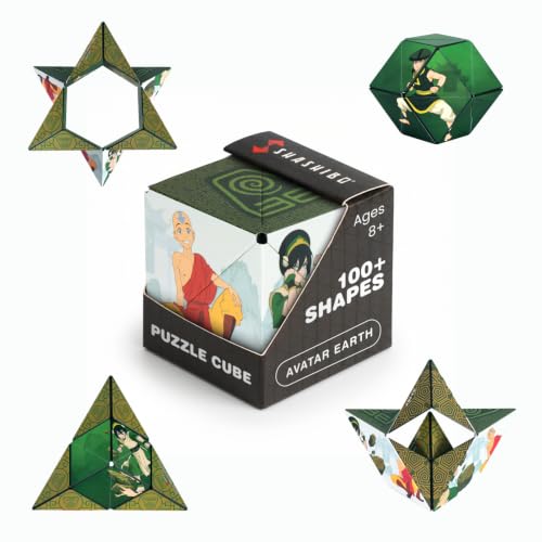 Image of Shashibo Avatar The Last Airbender Magnetic Puzzle Cube, Sensory Fidget Toy