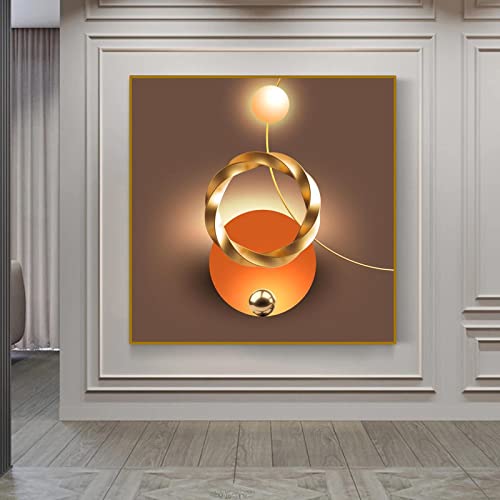 Impression toile art pour décorer un mur vide avec style géométrique