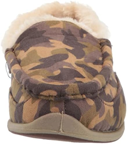 Deer Stags Boy's Lil Spun Slipper, Brown/Brown CAMO, 2 Little Kid | Image 1