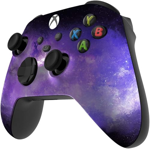 Image of Custom Controllerzz Wireless Controller for Microsoft Xbox Series X /S & Xbox One - Custom Soft Touch Feel - Custom Xbox Series X /S Controller (X /S Galaxy)