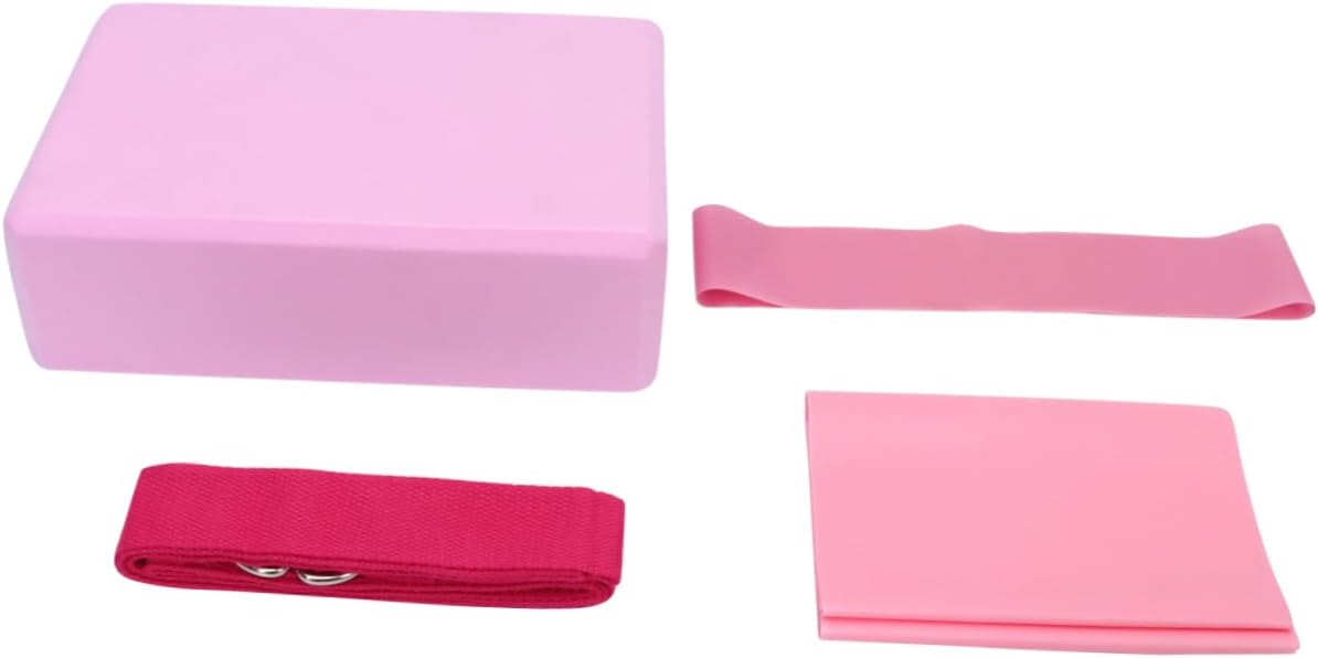 Yoga Fitness Yoga Mat Straps Women Meditation Accessories Kit Brick Latex Towel Stretch Band Resistance Ring
