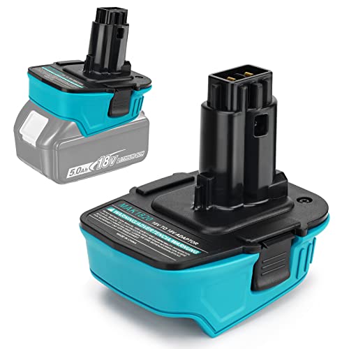 Battery Adapter for Makita DCA1820 18V Compatible with Makita Lithium Battery Convert for DeWalt CA1820 18V DC9180 DC9096 Tool Use