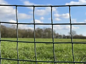 Suregreen Plastic Mesh Fencing | 0.5m x 25m | 50mm Holes | Green | Garden