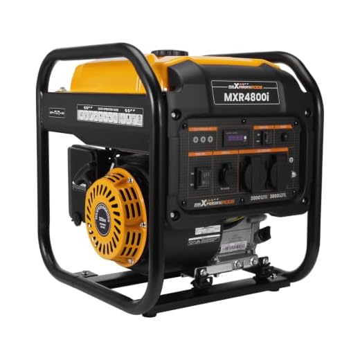 maXpeedingrods 3800W groupe electrogene inverter essence avec two 230V/USB