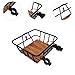 Aymzbd Front Bike Basket Bicycle Storage Basket Stylish,Bicycle Cargo Rack,Cycling Rack Basket for Riding Bicycling Biking Camping