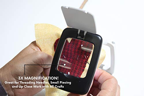 3X LED Magnifying Lamp, Great for Reading or Working in Dark Areas!