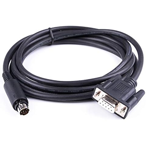 PLC Programming Cable 1761-cbl-pm02 Pinout to Mini 8p Din Male to DB9 Female Cable Without Driver Cover