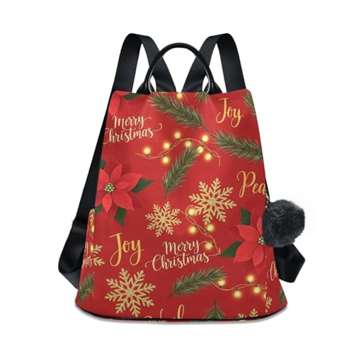 Sac à dos motif flocons dorés pour femme idéal sorties et ville