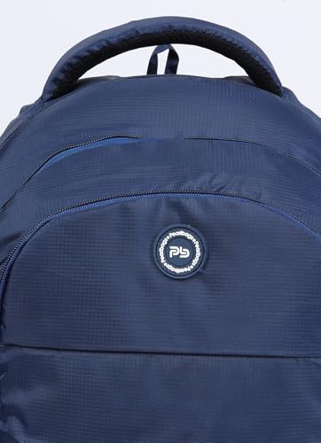 Image of PB Pearlbags FLAUNT 25L Solid Casual Backpack,3 Compartment,Premium Fabric,Water Resistant Anti Theft,School & College Bag for Boys and Girls,Office & Travel Bag for Men and Women,48X31X17 Cms