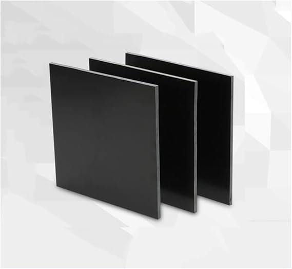 Black Bakelite Phenolic Resin Flat Plate Board Sheet PCB Used in Electrical DIY and Crafts,300mmx250mmx3mm 2pcs