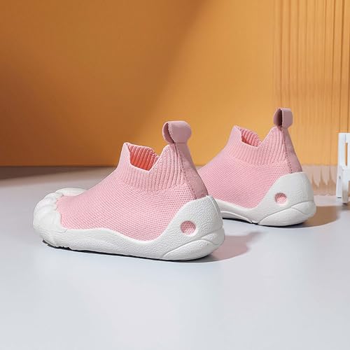 Boys and Girls Toddler Knitted Mesh Sneakers,Fashion Sneakers,Kids Toddler Shoes,Soft Breathable High Top Outdoor Sneakers,Sock Shoes3