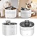 Vdaxvme Cats Water Dispenser Mute Working Automatic Pet Water Fountains Dogs Waterer for Indoor Pet Drinking