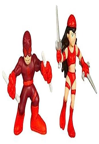 Motos, Toy Hasbro Marvel Super Hero Squad – Daredevil y Elektra